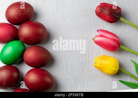 Easter eggs Stock Photo