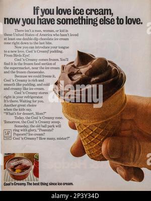Vintage 'Life' magazine 25 June 1971 issue advert, United States Stock Photo