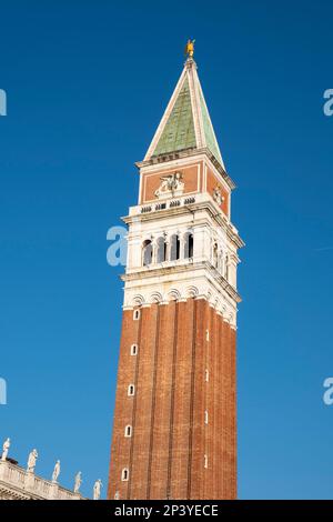 San Marco Campanile, Piazza San Marco, Venice, Italy Stock Photo