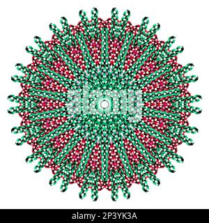 Luxury ornamental mandala for Henna, Mehndi, tattoo, decoration, Decorative ornament in ethnic oriental style, Template for textiles, curtains, clothe Stock Photo
