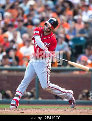 October 06, 2014: Washington Nationals left fielder Bryce Harper