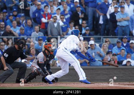 October 28, 2014: Kansas City Royals first baseman Eric Hosmer (35