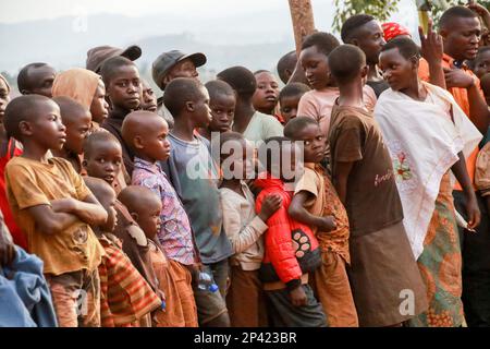 At Gishora Drum sanctuary in Kibera National Park, Gitega, Burundi Stock Photo