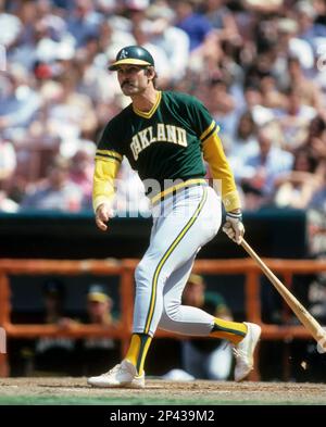 DAVE KINGMAN OAKLAND A'S ACTION SIGNED 8x10