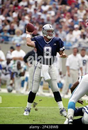 Troy Aikman Dallas Cowboys Unsigned Passing Photograph