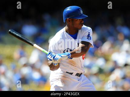 03 September 2014: Los Angeles Dodgers Pitcher Pedro Baez (52) [4014]  during a Major League Baseball game between the Washington Nationals and  the Los Angeles Dodgers at Dodger Stadium in Los Angeles