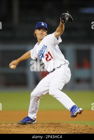 04 August 2014: Los Angeles Dodgers Starting pitcher Zack Greinke