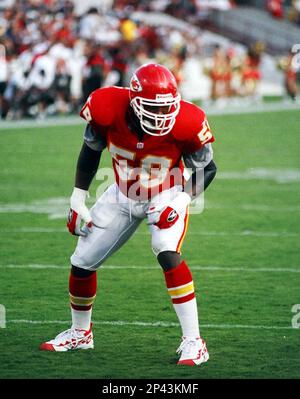 Derrick Thomas of the Kansas City Chiefs Stock Photo - Alamy