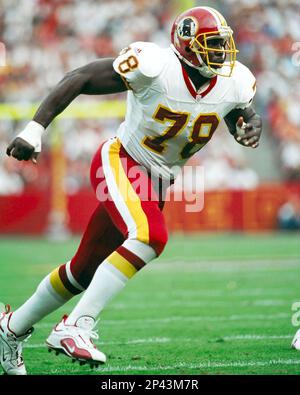 Bruce Smith (78) Washington Redskins. (Sportswire via AP Images Stock Photo  - Alamy