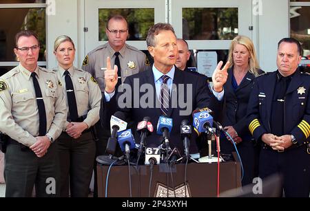 Santa Cruz County District Attorney Jeff Rosell center is