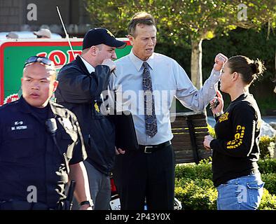 Santa Cruz County District Attorney Jeff Rosell center is