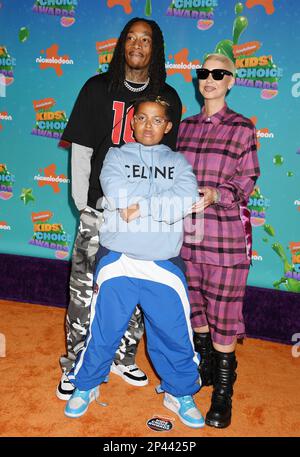 Wiz Khalifa Sebastian Taylor Thomaz Amber Rose Attend The 2023