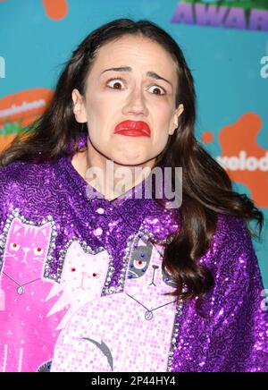 Colleen Ballinger, Miranda Sings attends the 2023 Nickelodeon Kids ...