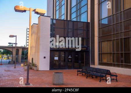 Pima County Superior Court at 110 W Congress Street in city of Tucson, Arizona AZ, USA. Stock Photo