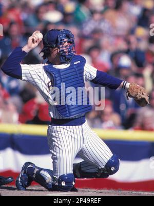 County Stadium in Milwaukee, Wisconsin is jammed for first game of