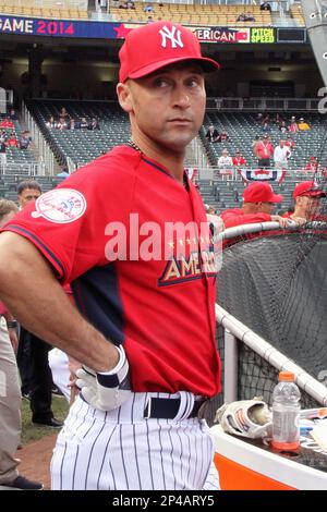 New York Yankees AML short stop Derek Jeter (2) during the 2014