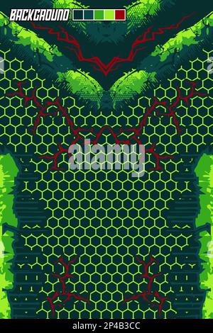 Abstract background with grunge pattern ready to print sublimation design seamless design Stock Vector