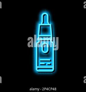 skin palette neon glow icon illustration Stock Vector Image & Art - Alamy