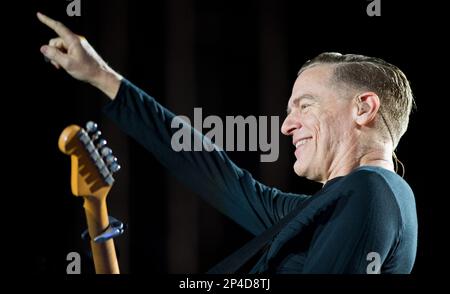 Canadian singer-songwriter Bryan Adams is a busy man