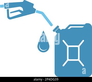 Gas station icon design illustration Stock Vector