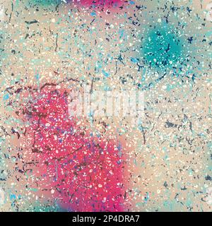 urban seamless pattern with grunge effect Stock Vector