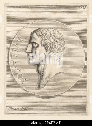 Lucius Cornelius Sulla famous Roman military and dictator Stock Photo ...