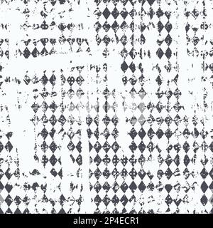 Monochrome urban seamless pattern. Stock Vector