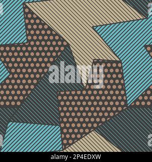 Cloth seamless pattern. Stock Vector