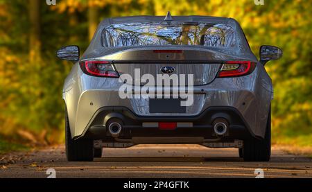 Subaru BRZ - High-Performance Sports Car Stock Photo - Alamy