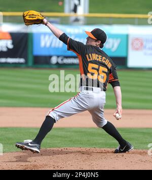 Giants' Tim Lincecum hit hard by Arizona, Paul Goldschmidt – The