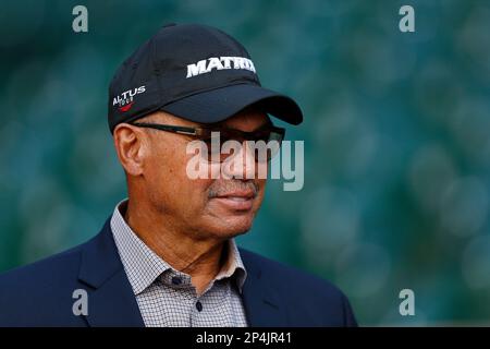 Reggie Jackson spotted at World Series in 'Mr. October' Astros hat