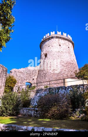 CROATIA : CASTLE TRSAT - RIJEKA Stock Photo