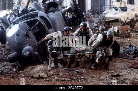 BLACK HAWK DOWN 2001  Sony Pictures Releasing film Stock Photo