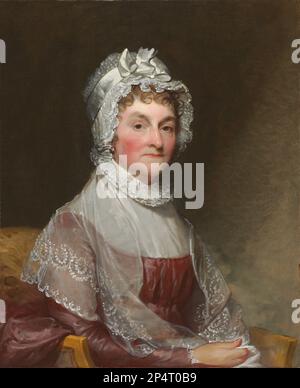 Gilbert Stuart Abigail Smith Adams (Mrs. John Adams) 1800/1815 Stock Photo