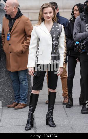 Chloe Grace Moretz arrives for the Louis Vuitton Pre-Fall 2023 Show in  Seoul, South Korea, Saturday, April 29, 2023. (AP Photo/Ahn Young-joon  Stock Photo - Alamy