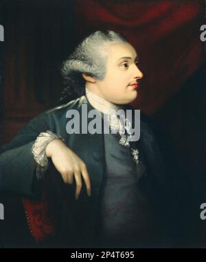 Matthew Pratt William Henry Cavendish Bentinck, 3rd Duke of Portland c. 1774 Stock Photo