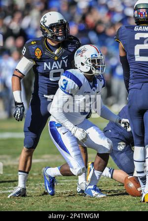 2013 navy football helmet Midshipmen Mini Speed (Gold) 2013 Navy football [Pictures] 