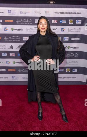 Actress Giulia Lupetti attends Los Angeles Italia Film, Fashion and Art