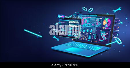 Banner Software UI and development for different devices. Business App ...