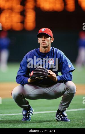 1999 Shawn Green Game Worn Toronto Blue Jays Jersey.  Baseball