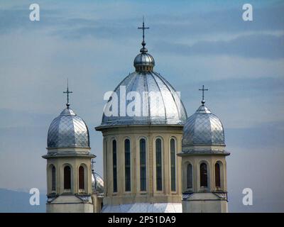 orthodox church in Baia Mare city Stock Photo