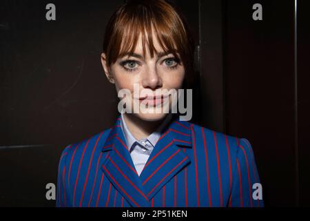 Alicia Vikander attends the Louis Vuitton Fall/Winter 2023-2024  ready-to-wear collection presented Monday, March 6, 2023 in Paris. (Vianney  Le Caer/Invision/AP Stock Photo - Alamy