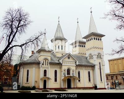 orthodox church in Baia Mare city Stock Photo