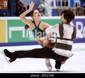 Vasilisa Kaganovskaya and Valery Angelopol dance at the Award ceremony