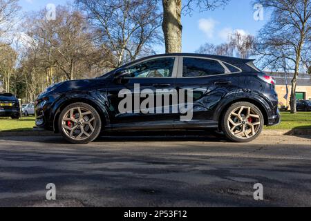 Ford Puma is a subcompact crossover SUV produced by Ford. It has unique  interior design Stock Photo - Alamy