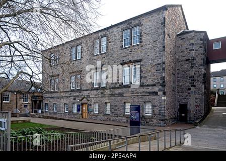 The front of the Old Surgeons' Hall, The University of Edinburgh, High School Yards, Edinburgh. Stock Photo