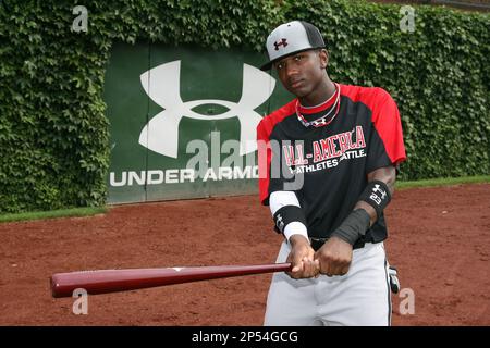 August 7 2009 Outfielder Trey Griffin 23 of the Baseball Factory