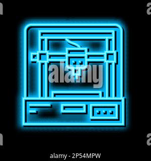 3d renderings neon glow icon illustration Stock Vector Image & Art - Alamy