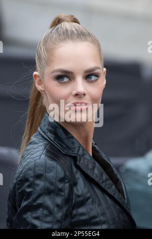 Samara Weaving attending the Louis Vuitton show as part of Paris Fashion  Week Womenswear Spring/Summer 2022 in Paris, France on October 05, 2021.  Photo by Aurore Marechal/ABACAPRESS.COM Stock Photo - Alamy