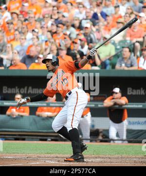 BALTIMORE, MD - JULY 10: Baltimore Orioles shortstop Jorge Mateo (3) in the  dugout before a MLB game between the Baltimore Orioles and the Los Angeles  Angels, on July 10, 2022, at